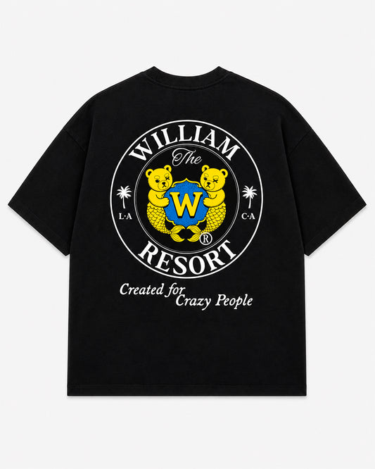 William Resort playera oversize